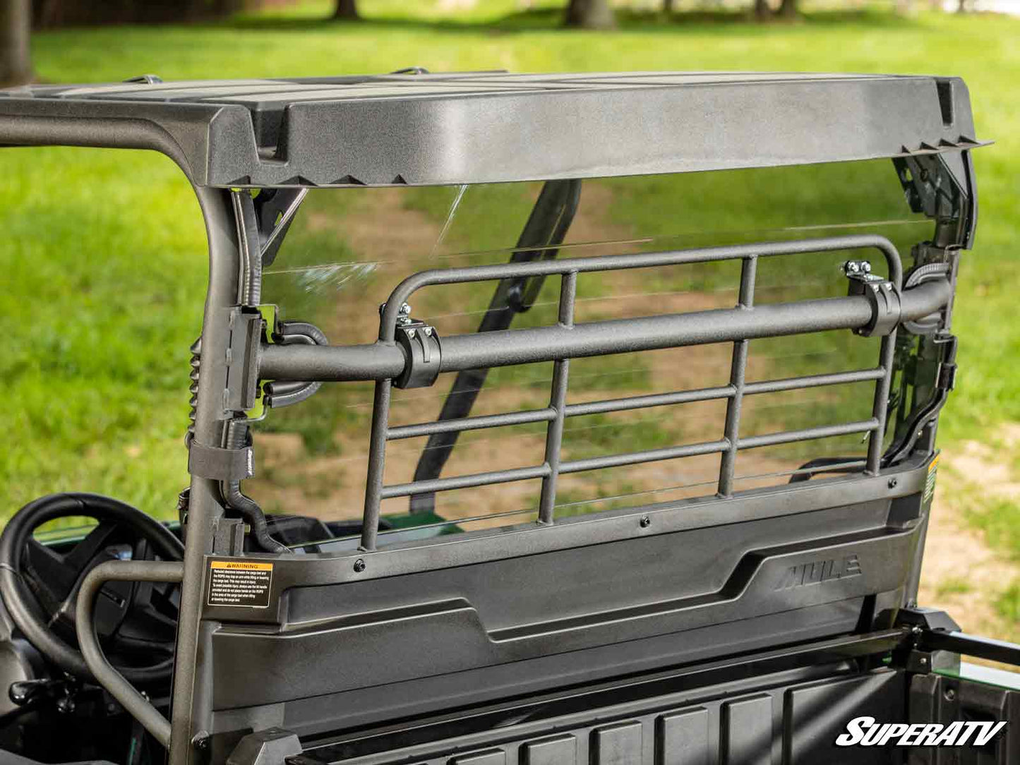 SuperATV - Kawasaki Mule PRO-MX Rear Windshield