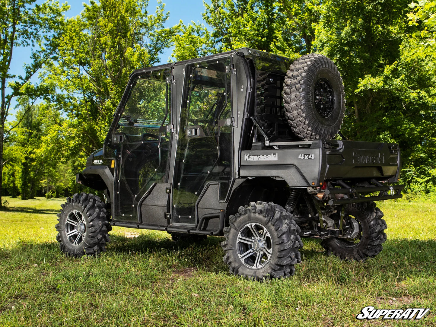 SuperATV - Kawasaki Mule Pro Spare Tire Carrier