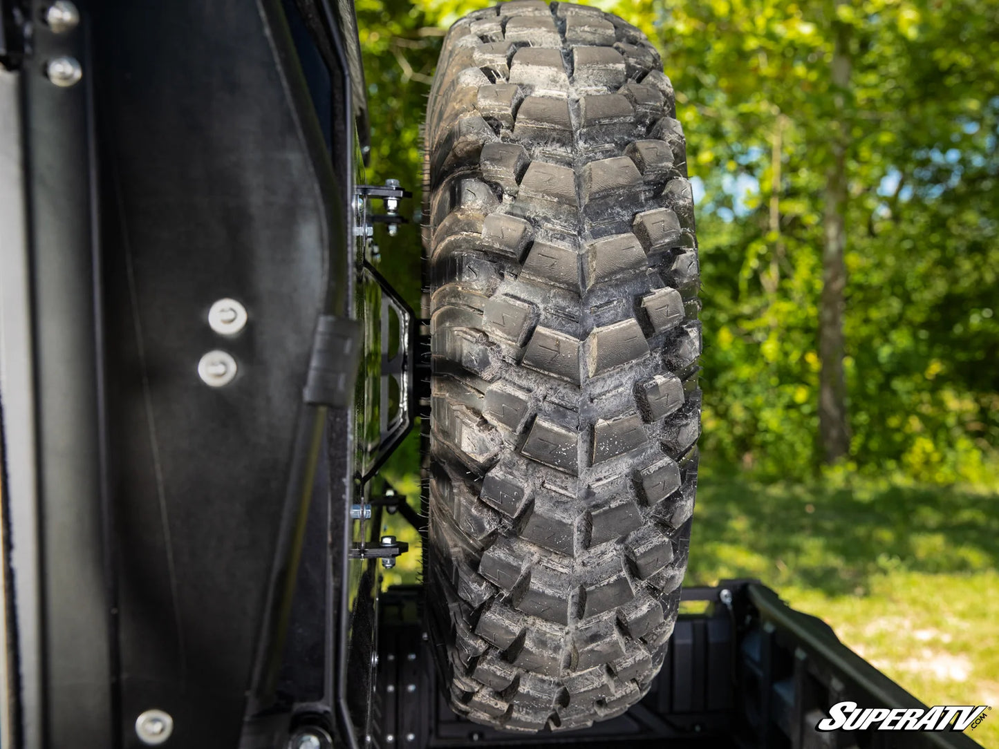 SuperATV - Kawasaki Mule Pro Spare Tire Carrier