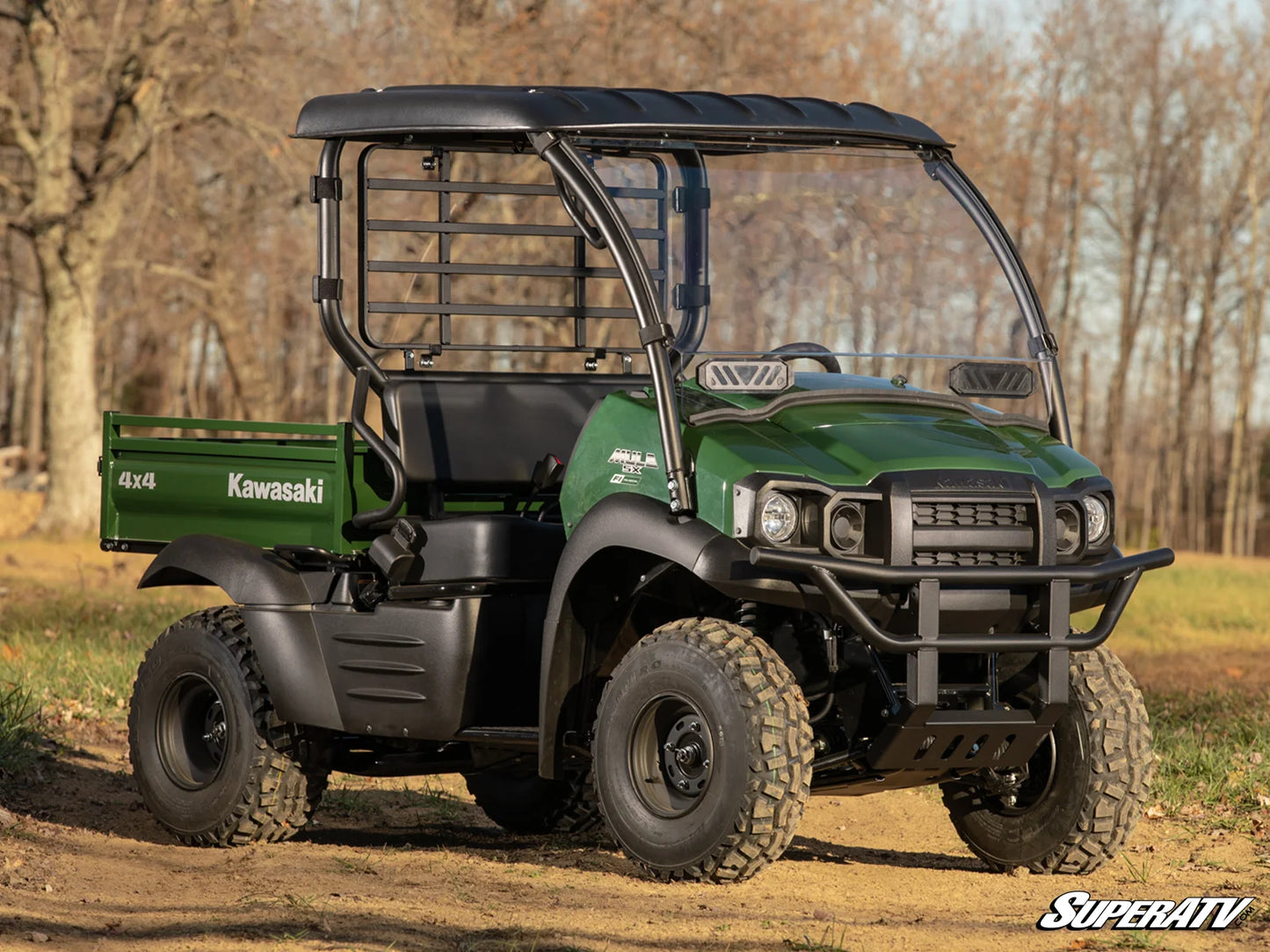SuperATV - Kawasaki Mule SX Vented Full Windshield