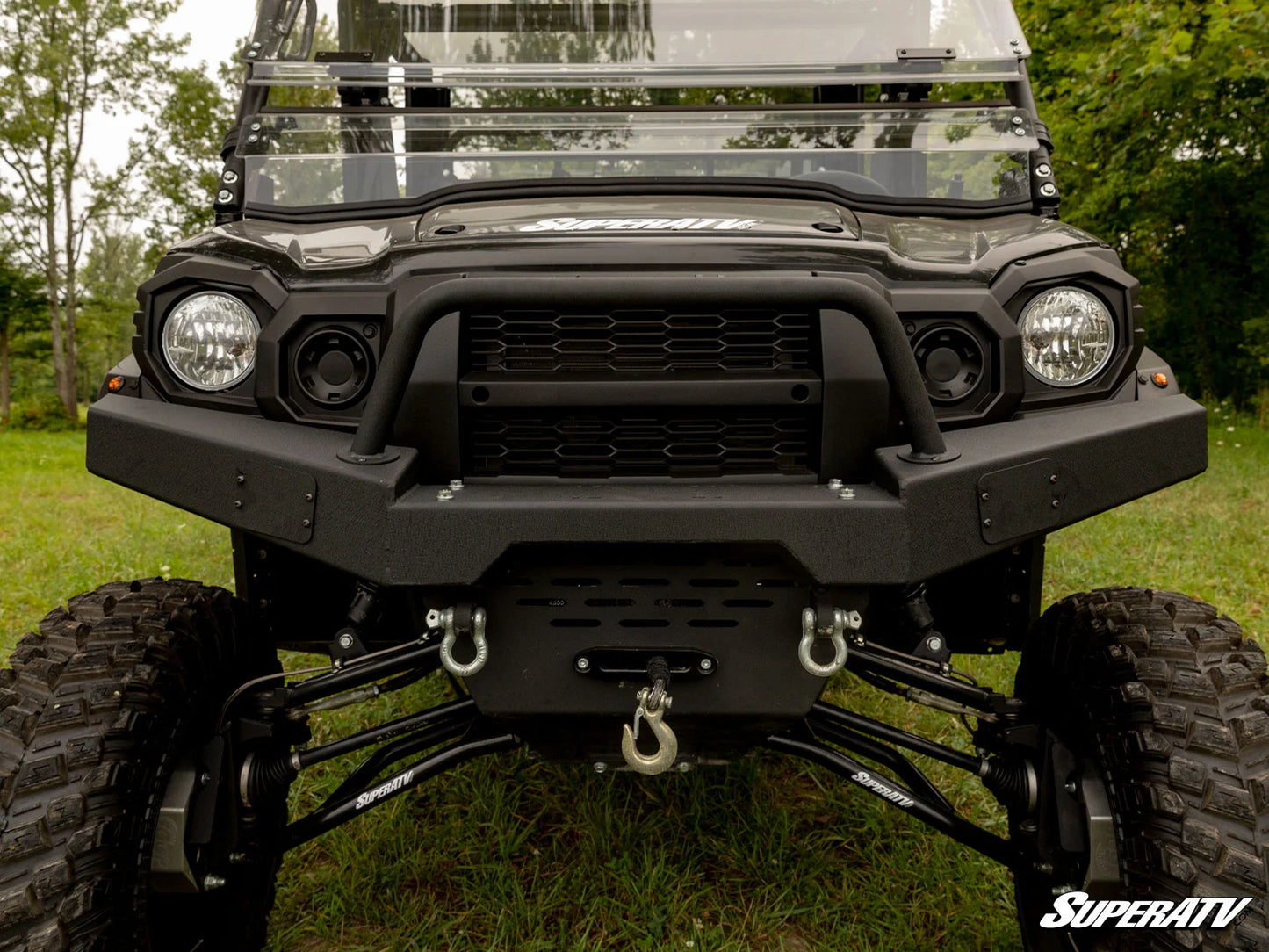 SuperATV - Kawasaki Mule Pro Winch Ready Front Bumper