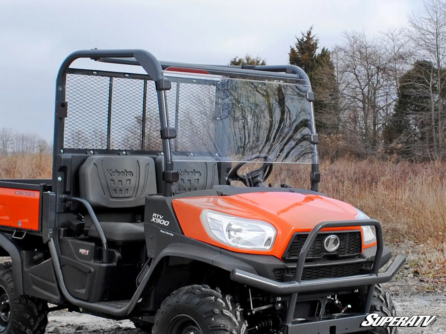 KUBOTA RTV SCRATCH-RESISTANT FULL WINDSHIELD