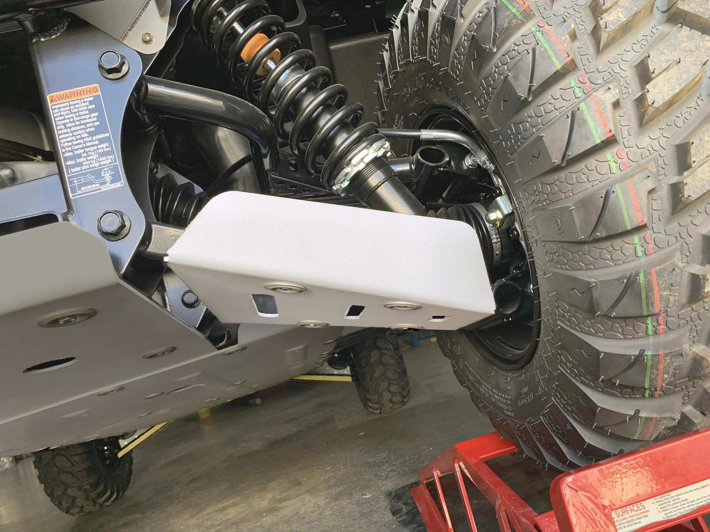 Rival - Kawasaki Mule PRO-MX / EPS / EPS LE Rear A Arm Guards