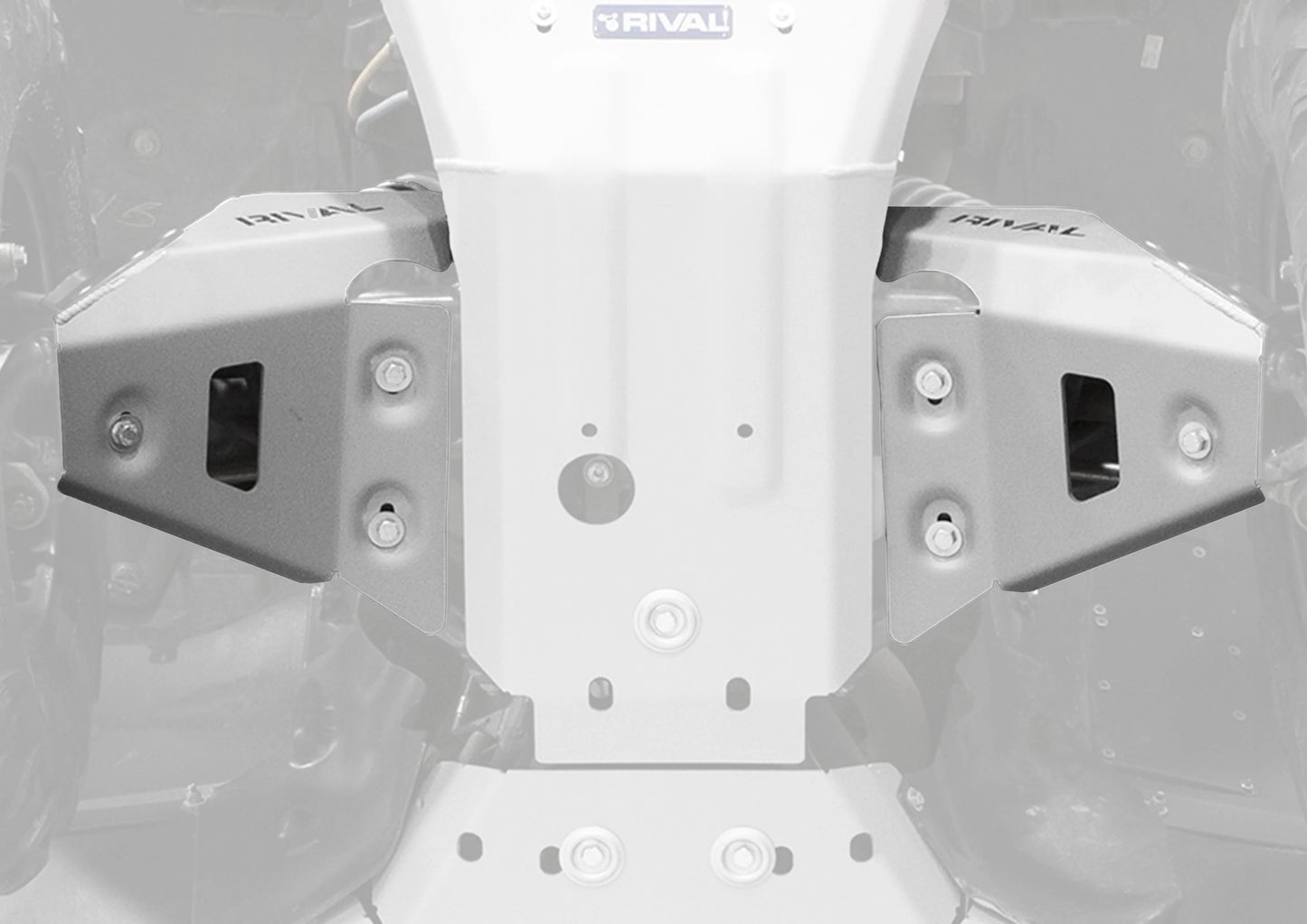 Rival - Yamaha Grizzly 700 Alloy Front A Arm Guards