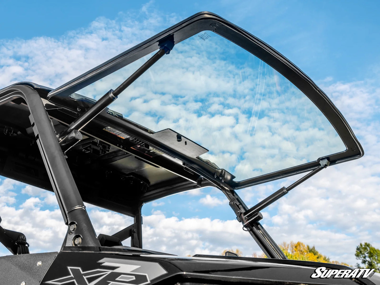 Bobcat UV34 MaxDrive Power Flip Glass Windshield