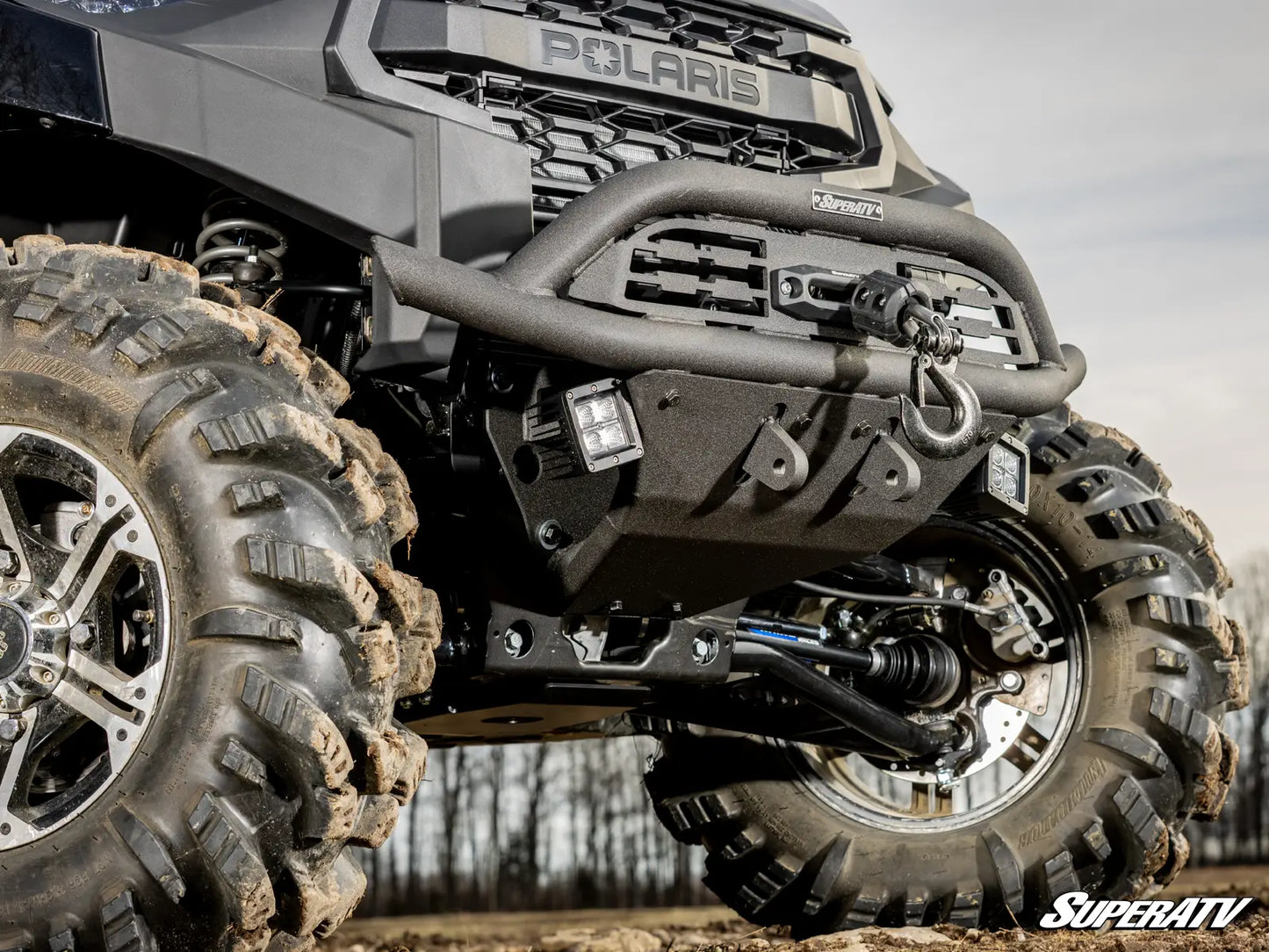 SuperATV - Polaris Ranger XP 1000 Winch-Ready Low-Profile Front Bumper