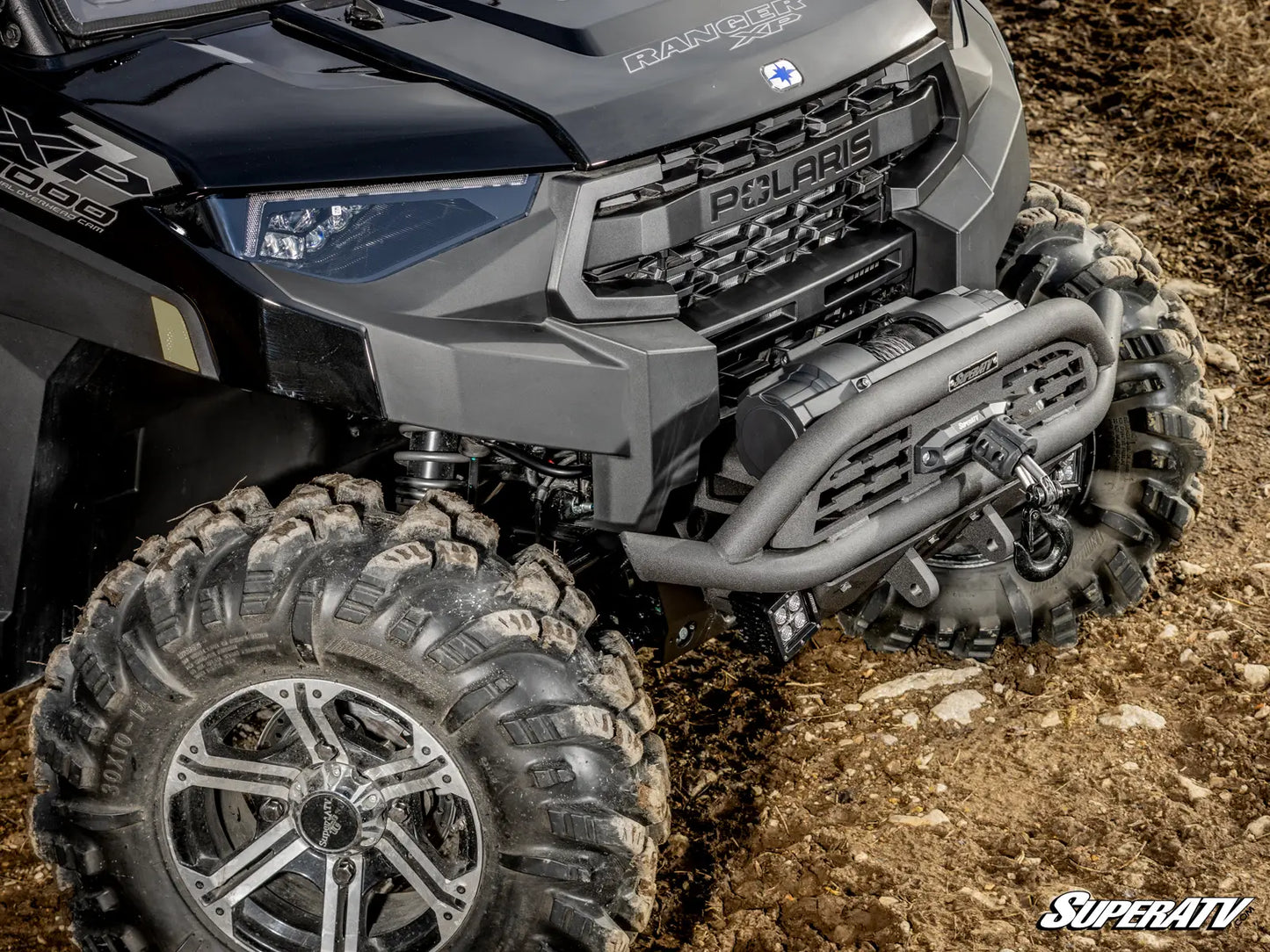 SuperATV - Polaris Ranger XP 1000 Winch-Ready Low-Profile Front Bumper