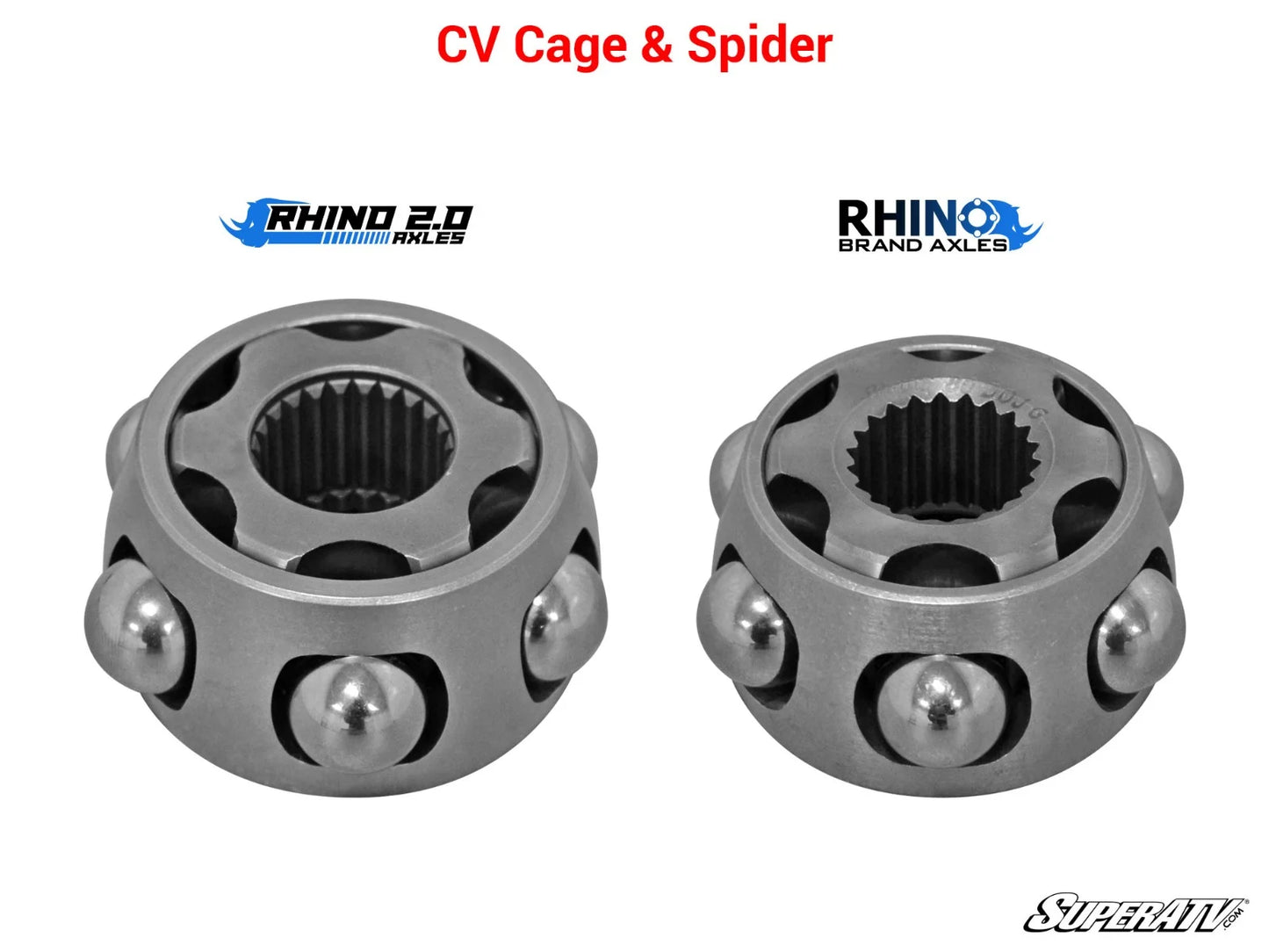 SuperATV - Honda Pioneer 1000 Heavy-Duty Axle—Rhino 2.0