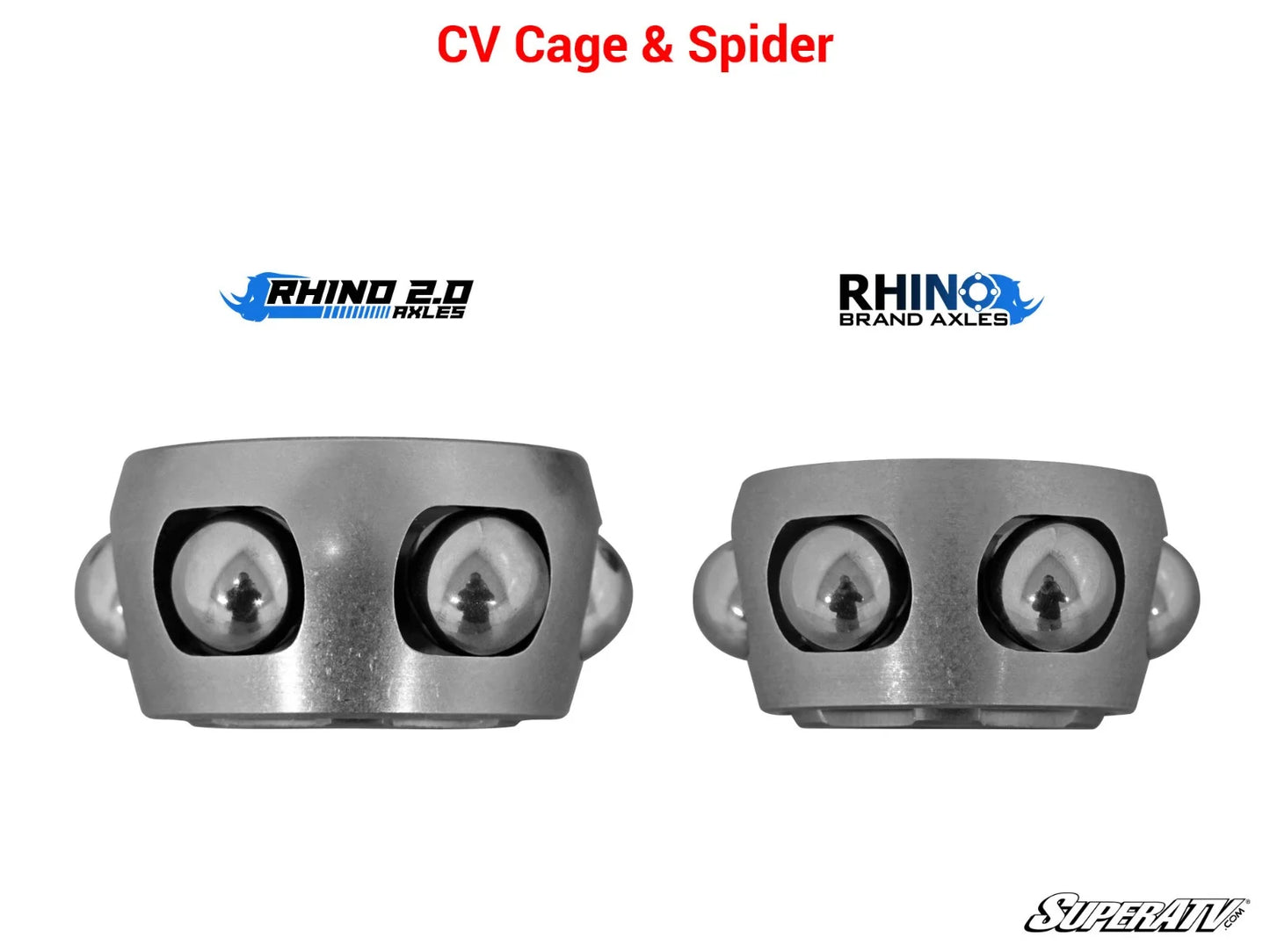 SuperATV - Honda Pioneer 1000 Heavy-Duty Axle—Rhino 2.0