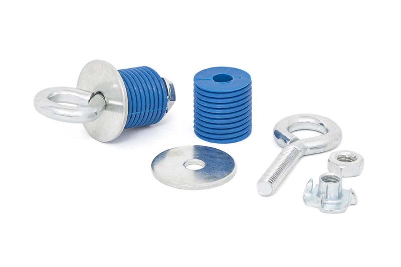 Rough Country - Bed Tie Down Kit - 1" Diameter | 5 Pieces | Polaris RZR XP 1000/RZR XP 4 1000
