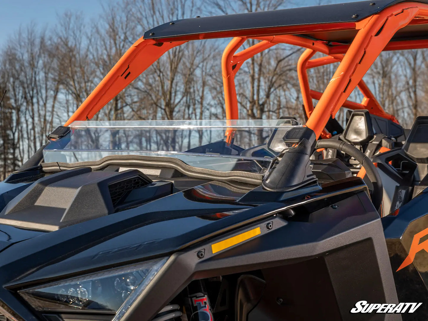 POLARIS RZR TURBO R HALF WINDSHIELD