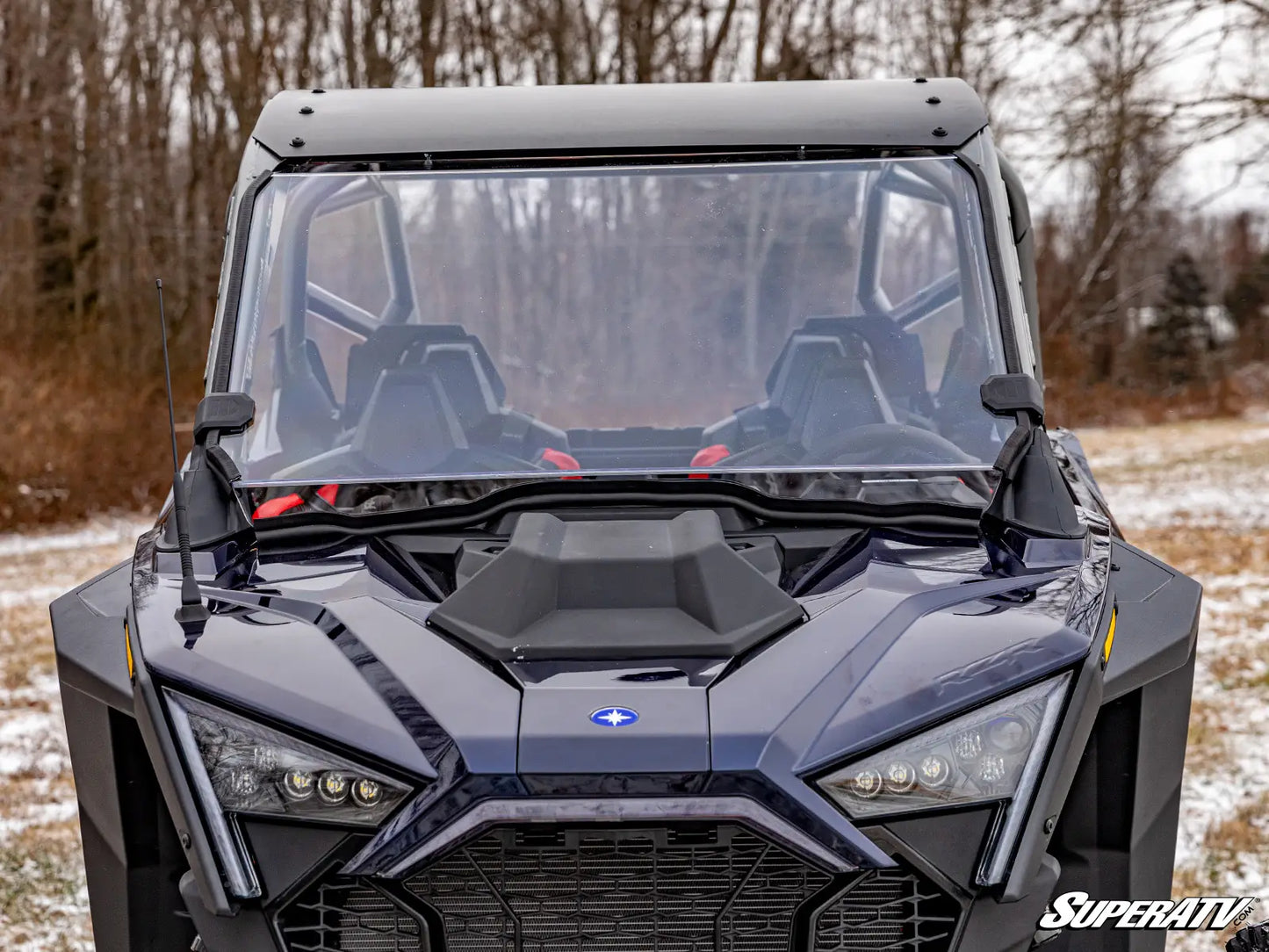 POLARIS RZR TURBO R SCRATCH-RESISTANT FULL WINDSHIELD