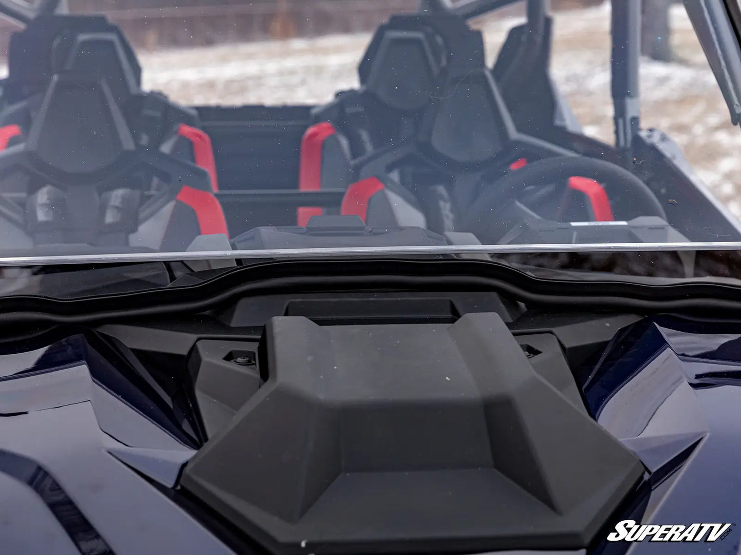 POLARIS RZR TURBO R SCRATCH-RESISTANT FULL WINDSHIELD