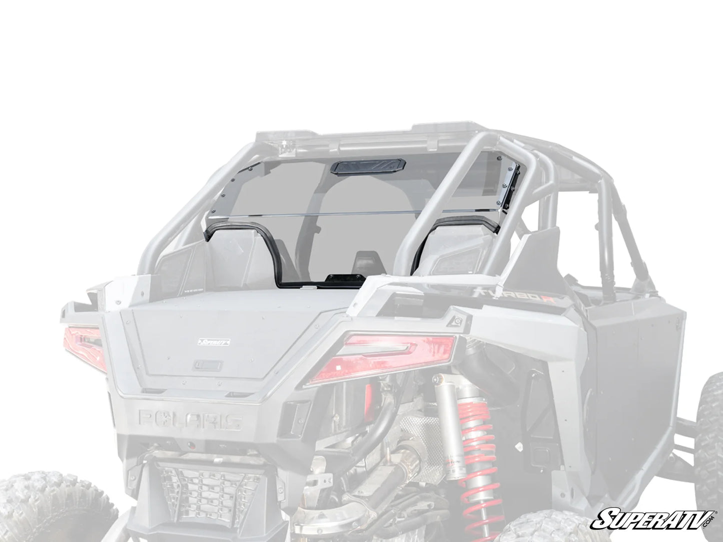 Polaris RZR Turbo R Rear Vented Windshield