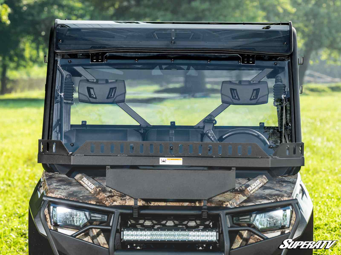 SuperATV - Arctic Cat Prowler Pro Flip Windshield