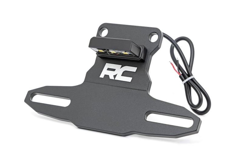 Rough Country - Universal License Plate Bracket - LED Lighted