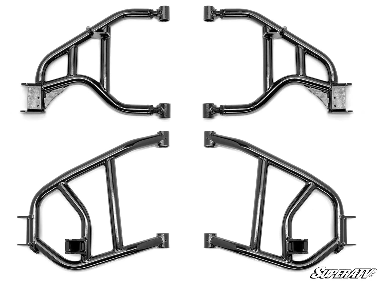 SuperATV - Yamaha Wolverine X4 850 High Clearance 1.5" Rear Offset A-Arms