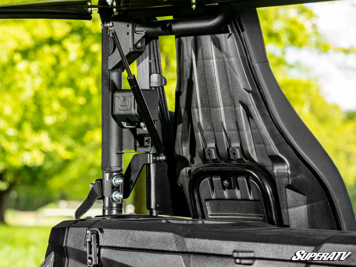 SuperATV - Yamaha Wolverine RMAX4 1000 Rear Flip Windshield