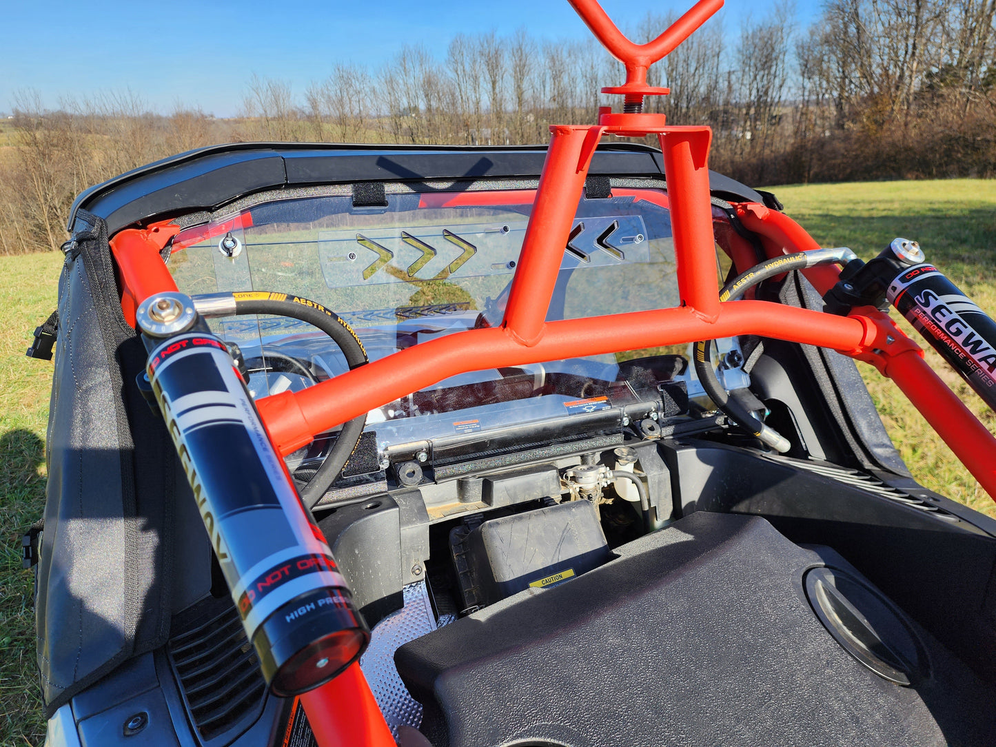 Segway Villain - 3 Piece Polycarb Rear Windshield