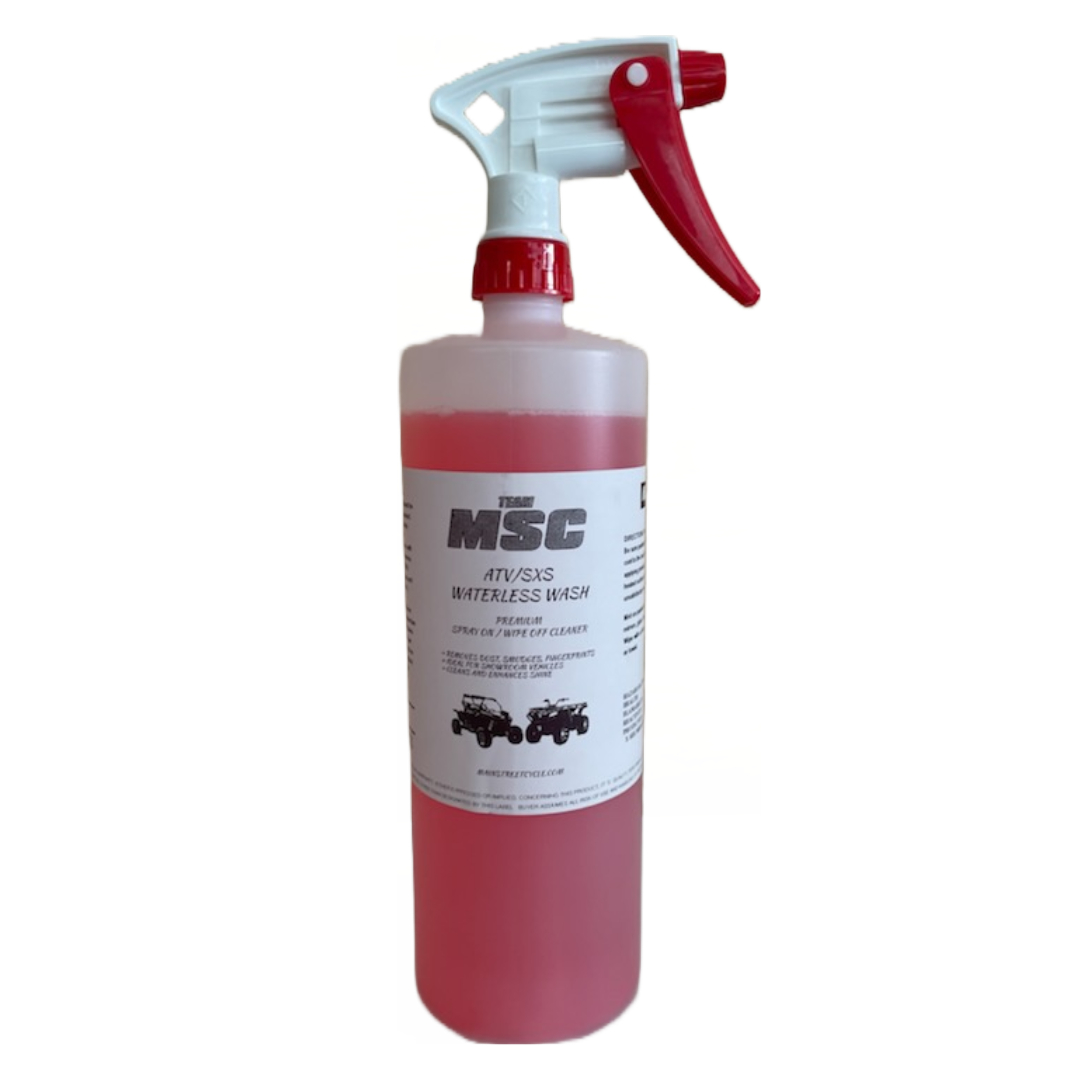TEAM MSC | ATV/SXS WATERLESS WASH | 32 FL OZ. -