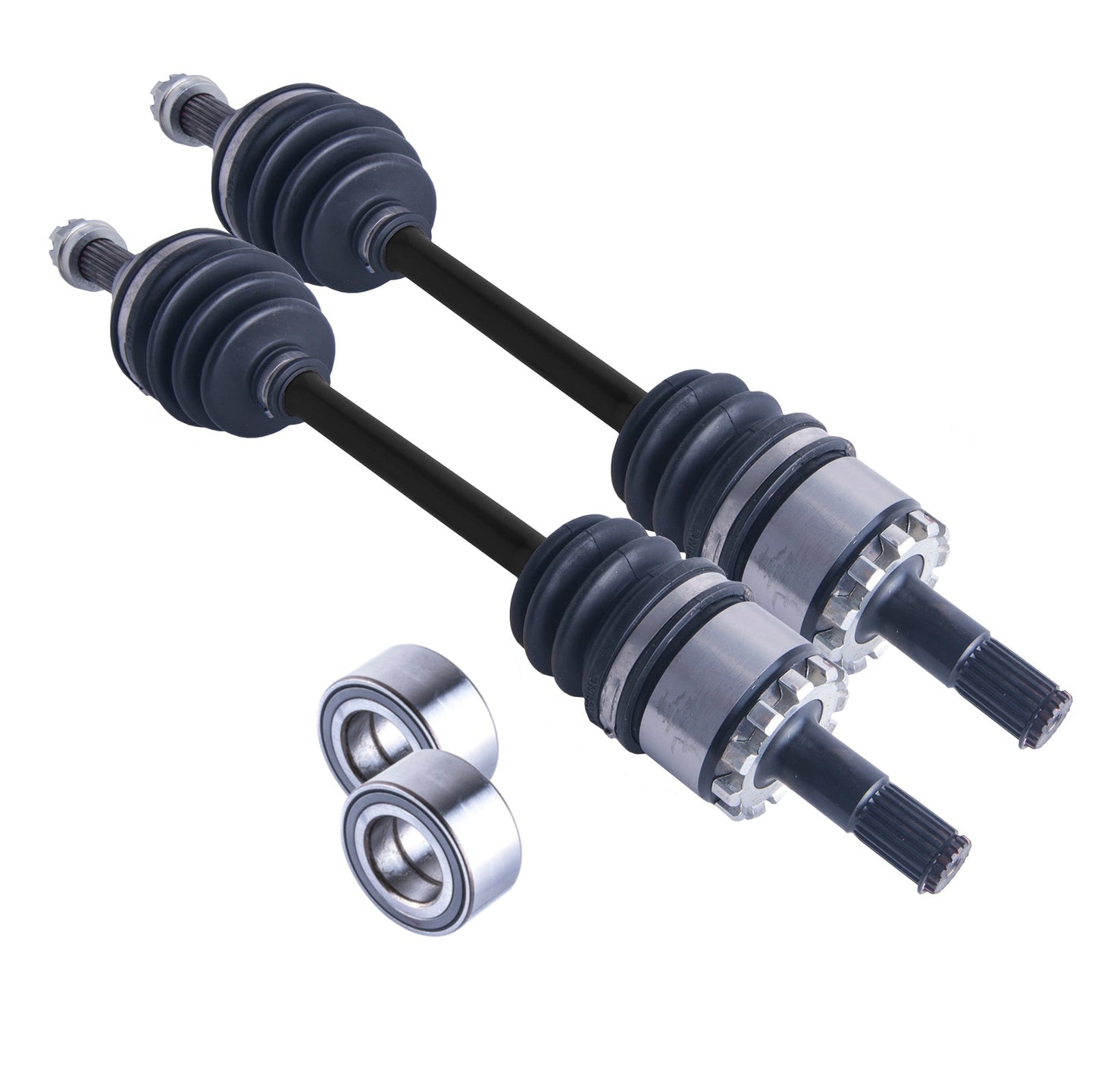 Kawasaki Brute Force 650I 750I Front Axles and Wheel Bearing Set 2005 - 2021