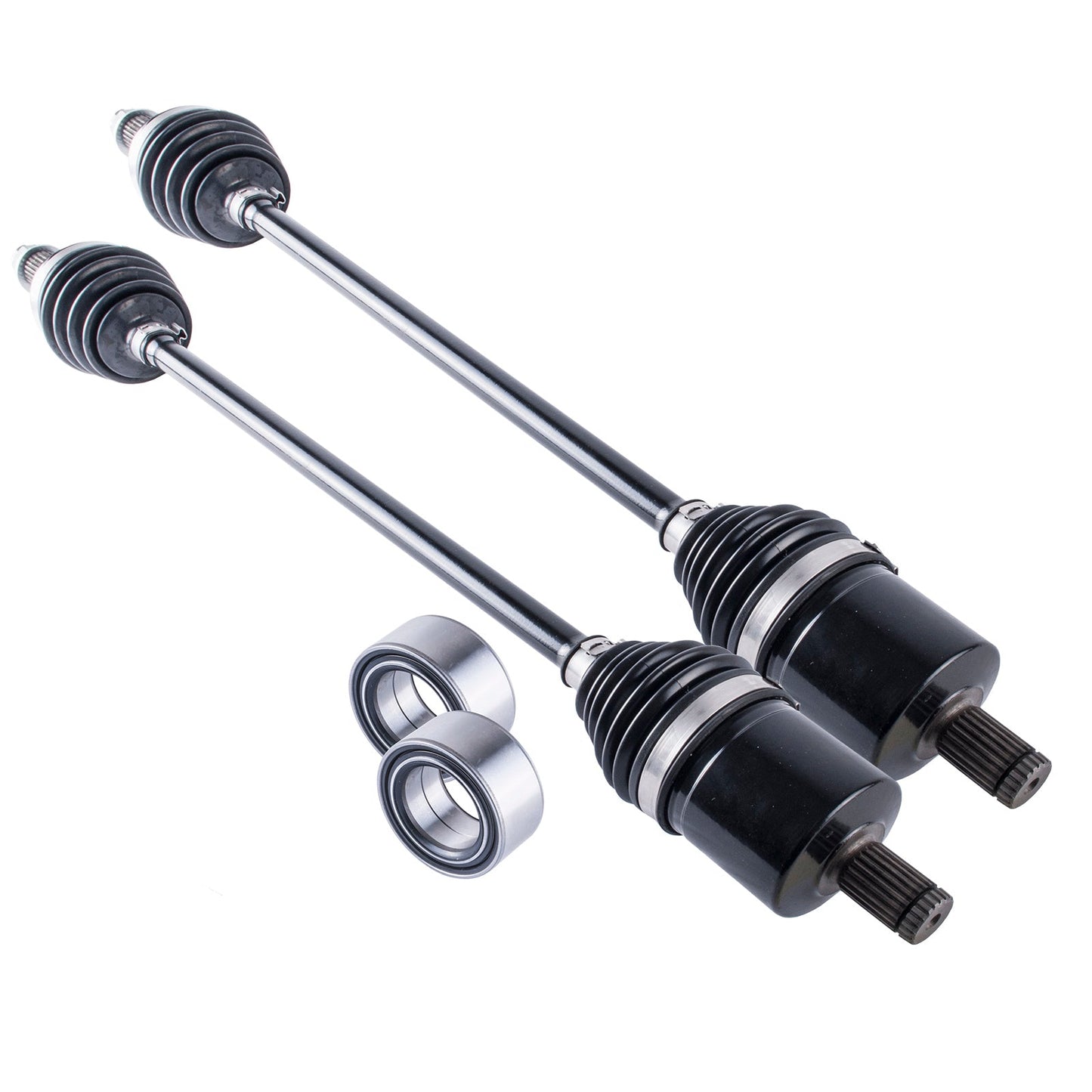 Polaris RZR XP 1000 XP 4 1000 Front Axles and Wheel Bearing Set 2014