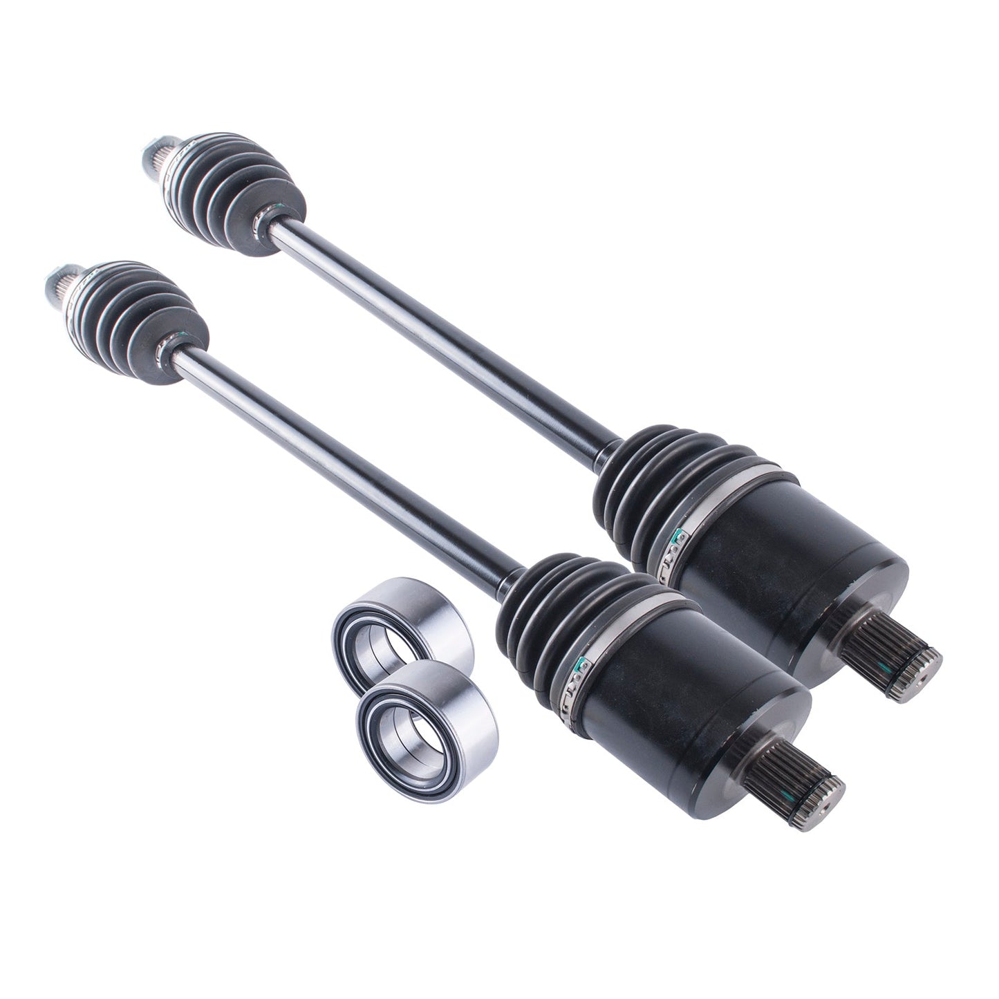 Polaris RZR XP 1000 XP 4 1000 Rear Axles and Wheel Bearing Set 2014 2015