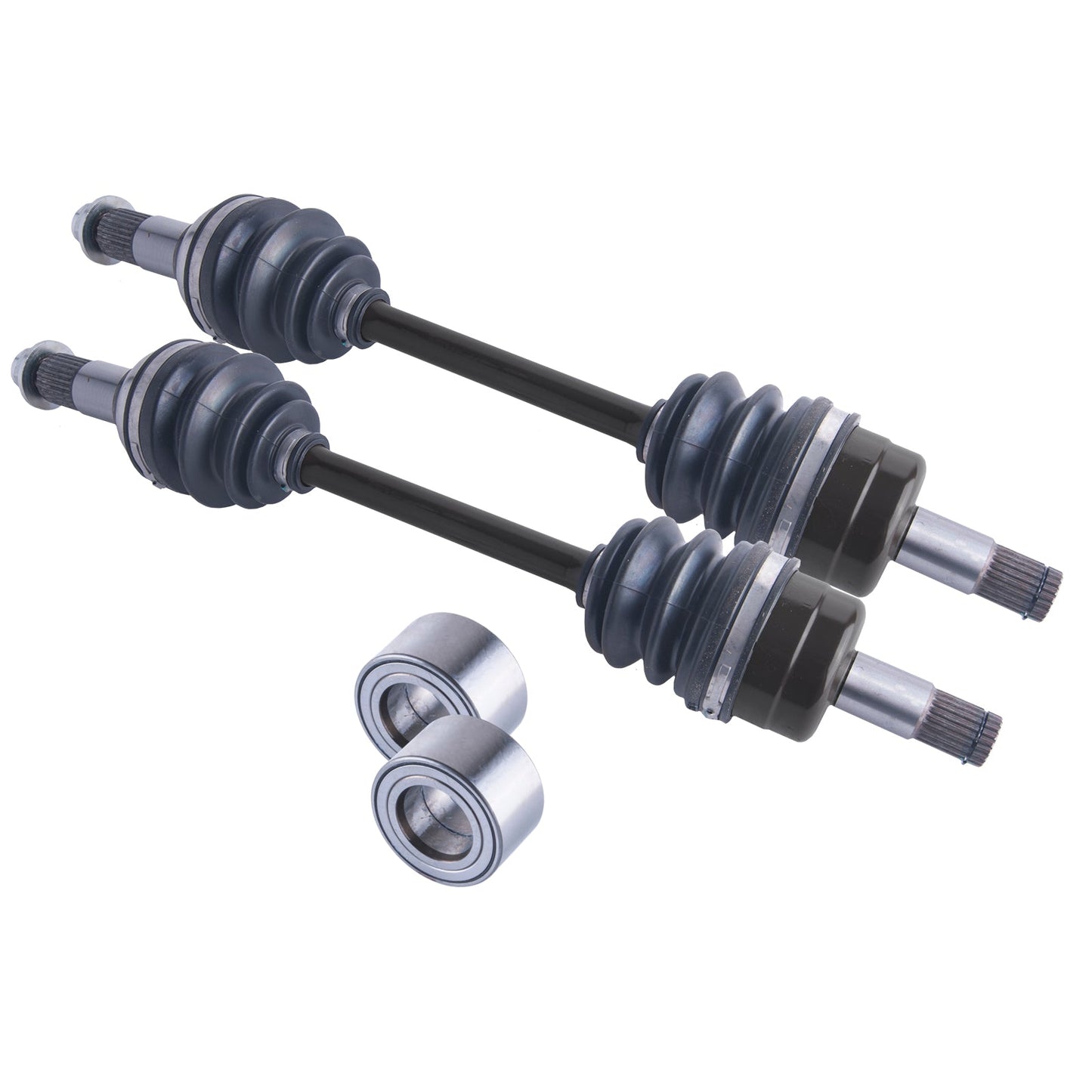 Yamaha Grizzly Kodiak 660 700 Front Axles and Wheel Bearing Set 2004 - 2021