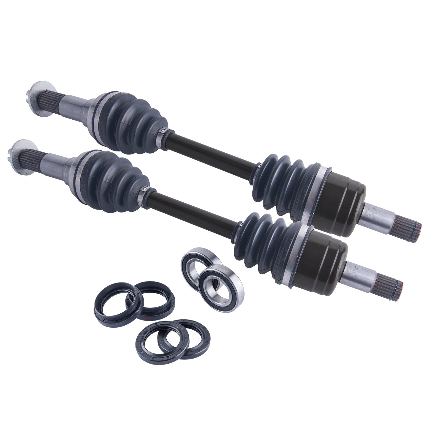 Yamaha Kodiak 400 Front Axles and Wheel Bearing Set 2000 - 2002