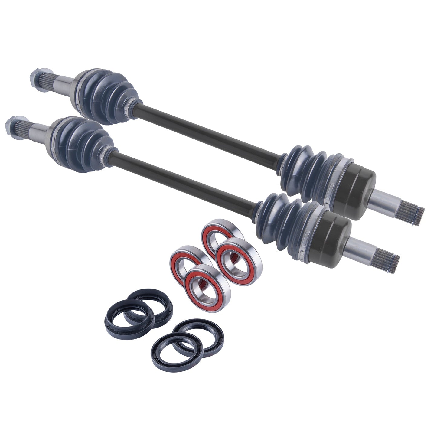 Yamaha Rhino 700 Front Axles and Wheel Bearing Set 2008 - 2013