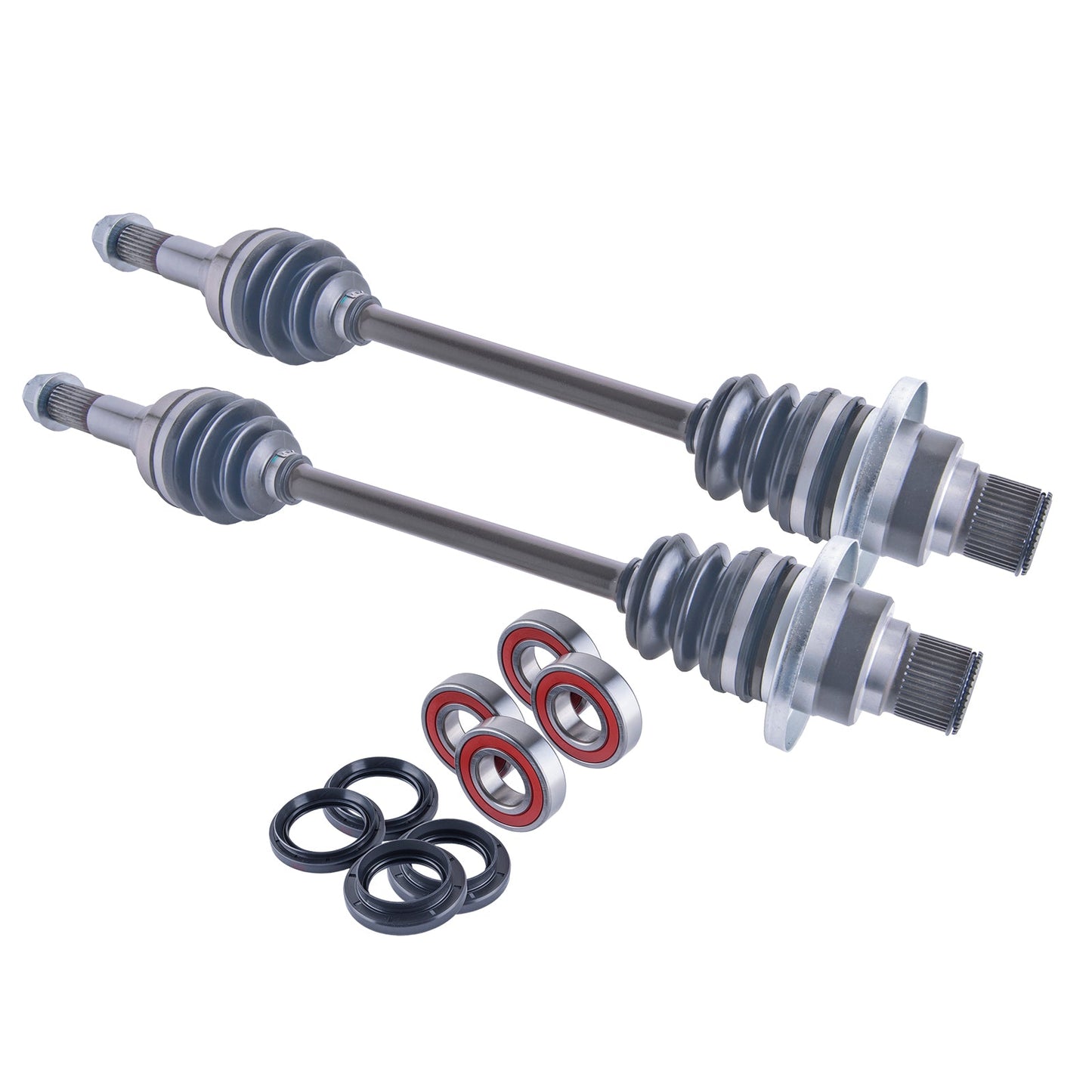 Yamaha Rhino 450 660 Rear Axles and Wheel Bearing Set 2004 - 2009