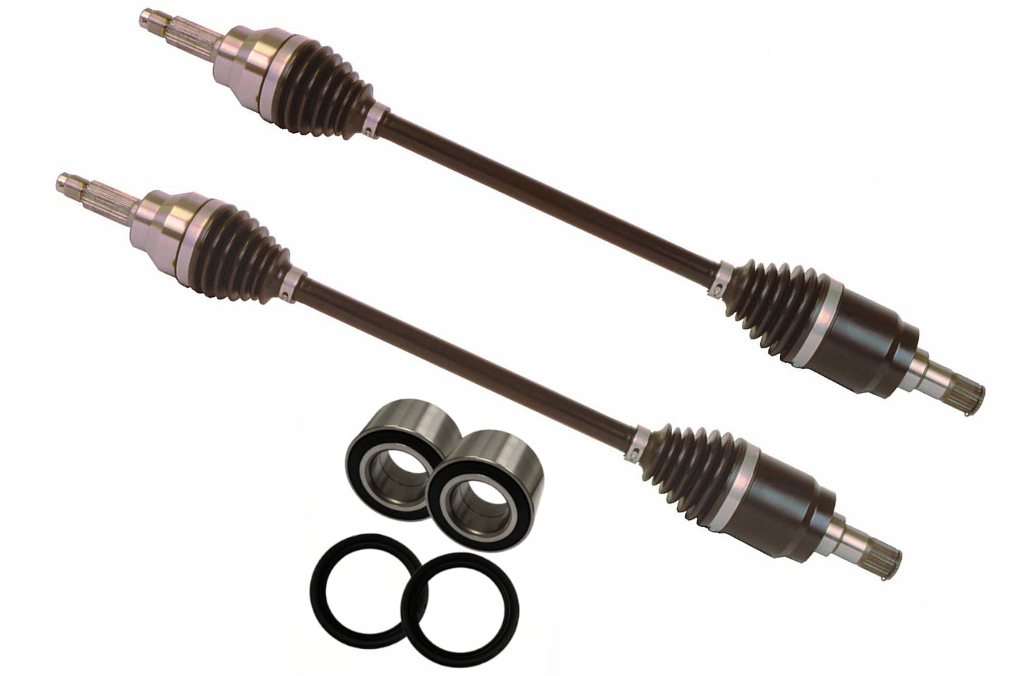 Honda Pioneer 700 Front Axles and Wheel Bearing Set 2014 - 2016