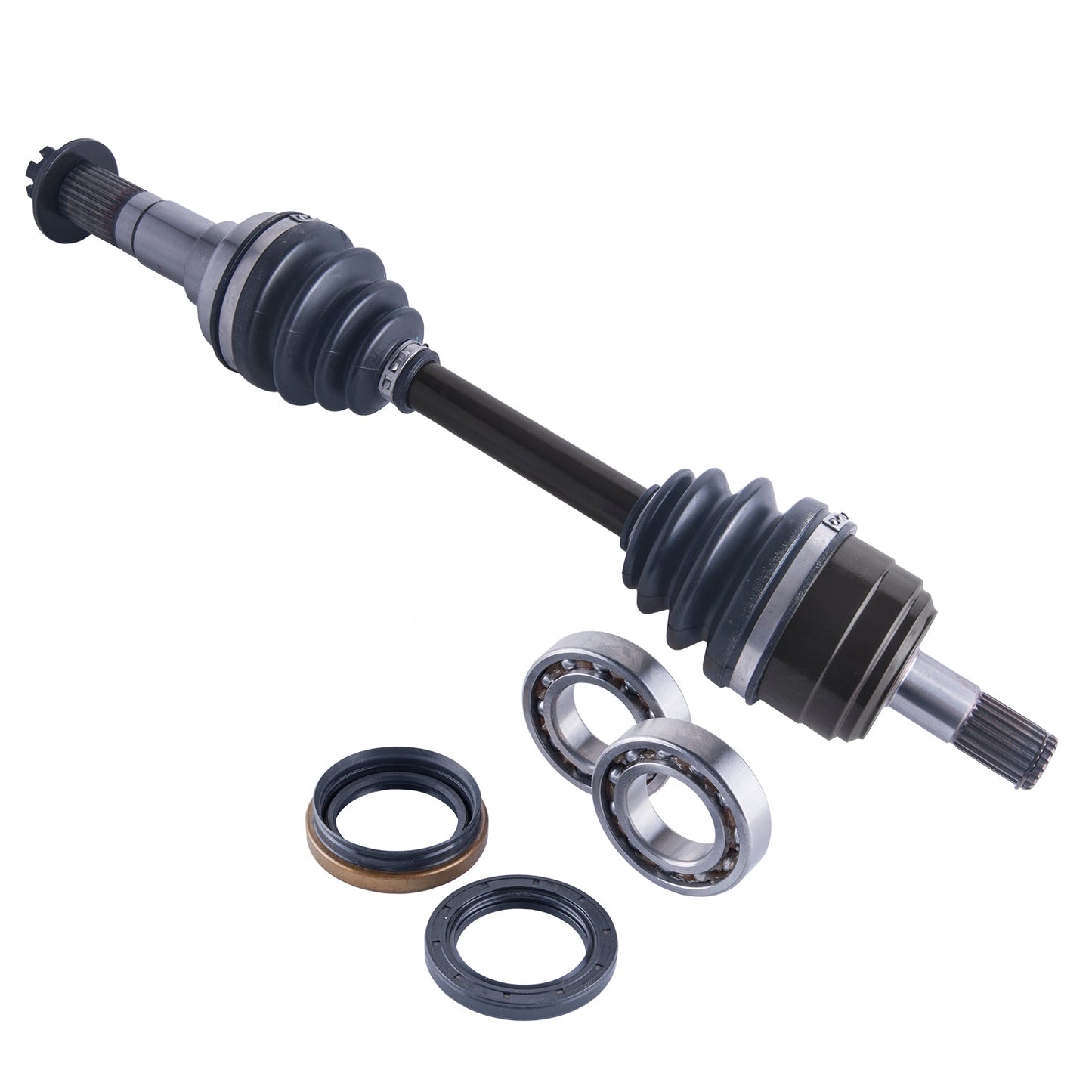 Yamaha Wolverine Big Bear 350 400 Front Left/Right Axle and Wheel Bearing Kit 1995-2000