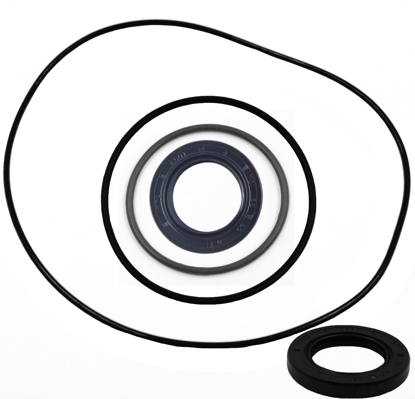 Kawasaki Mule Bayou 300 4010 3010 Front Differential Seal Kit 1988-2010