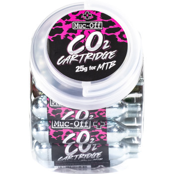 25g CO2 INFLATOR REFILL PACK - 25 PACK