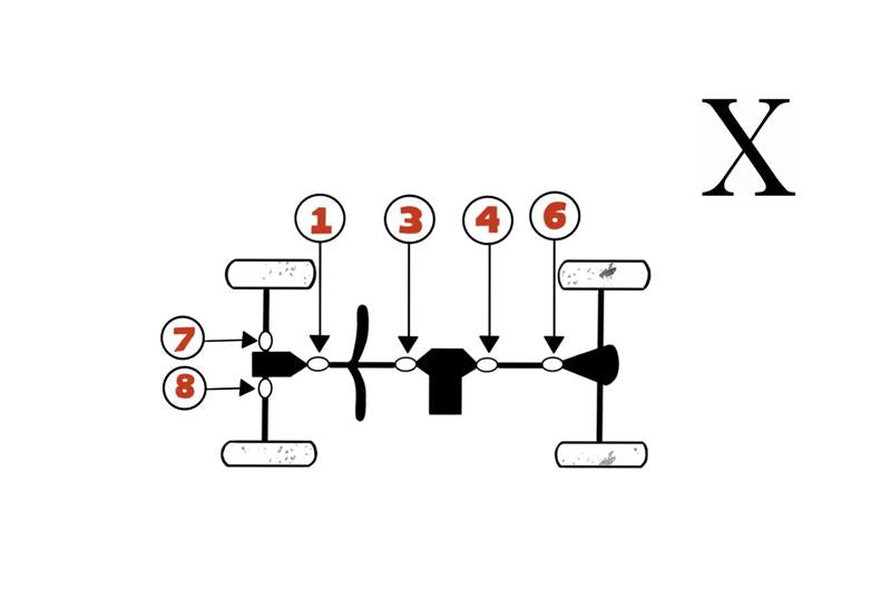 Arctic Cat Final Drive Shaft U-Joint 0402-944, 1402-462