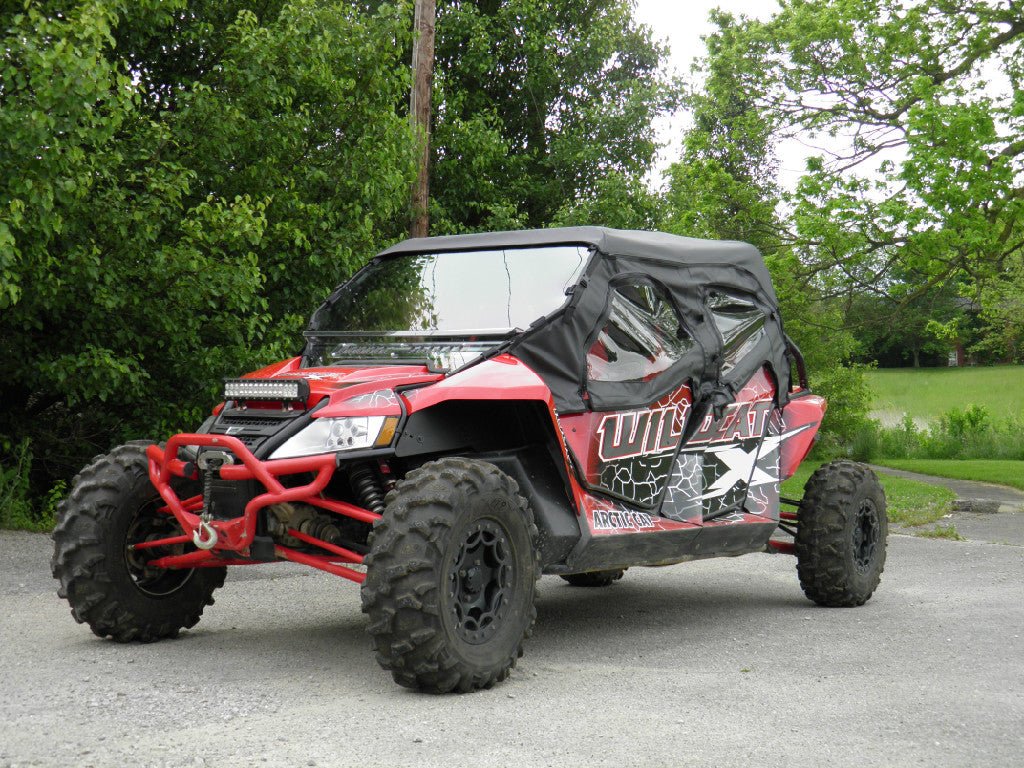 Arctic Cat Wildcat 4 Seater - Door-Rear Window Combo - 3 Star UTV