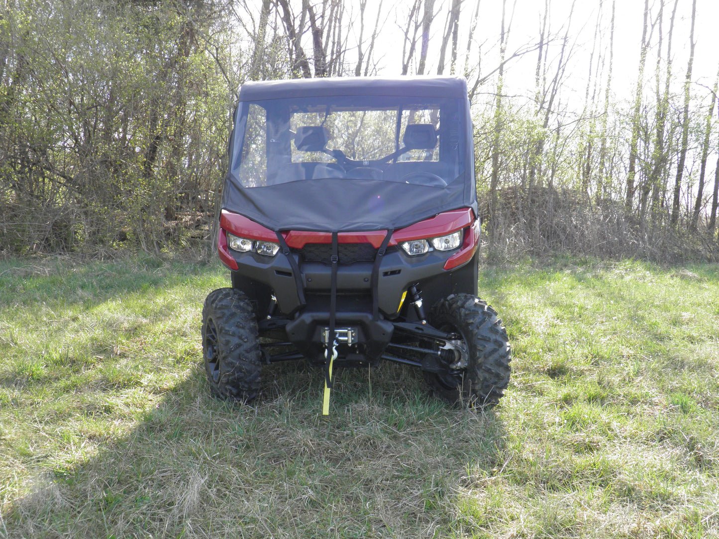 Can-Am Defender - Vinyl Windshield-Top-Rear Combo - 3 Star UTV