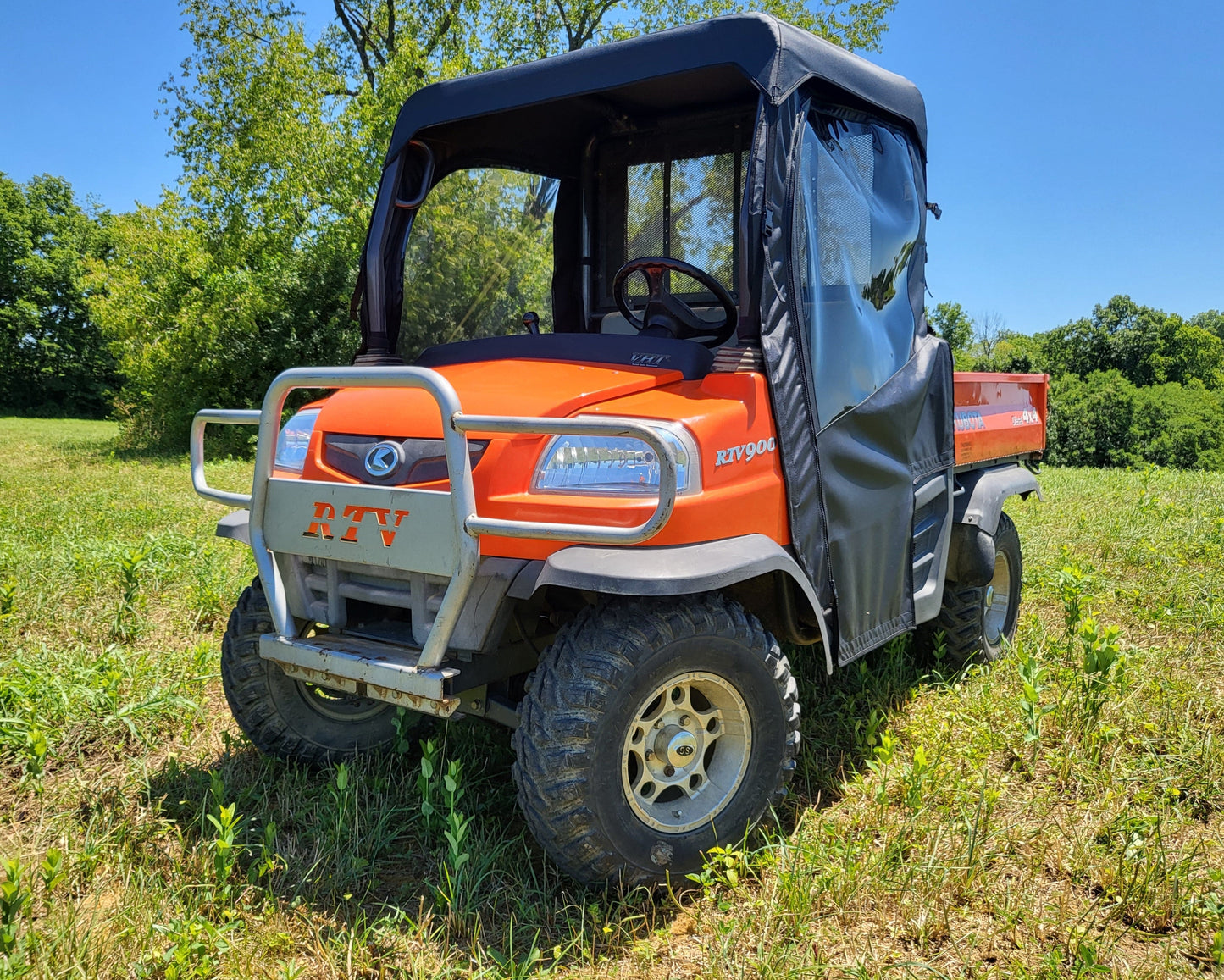 Kubota RTV 900/1120 - Full Cab Enclosure for Hard Windshield - 3 Star UTV