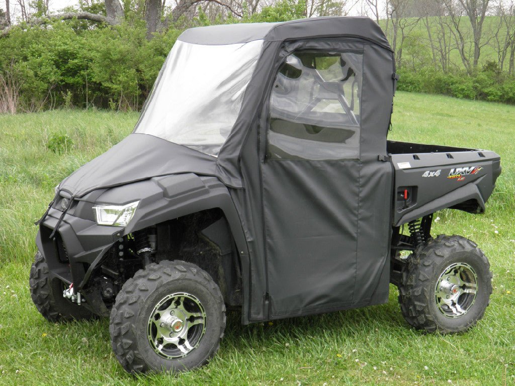 Kymco 450 Full Cab Enclosure with Vinyl Windshield - 3 Star UTV