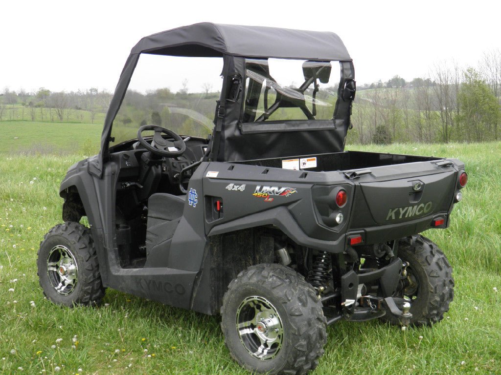 Kymco 450 Vinyl Windshield-Top-Rear Combo - 3 Star UTV