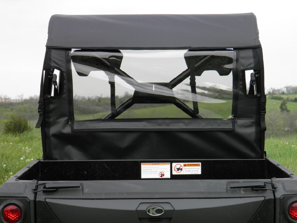 Kymco 450 Vinyl Windshield-Top-Rear Combo - 3 Star UTV