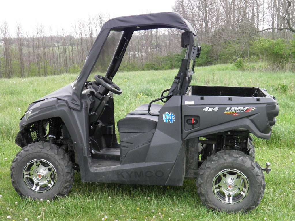 Kymco 450 Vinyl Windshield-Top-Rear Combo - 3 Star UTV