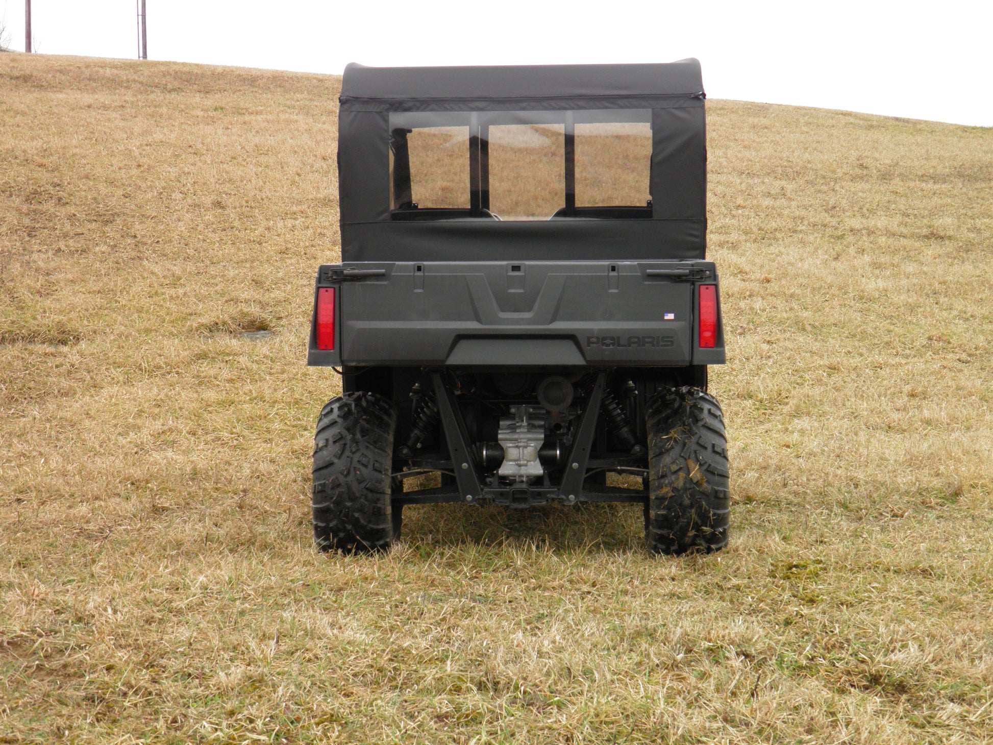 Polaris Ranger Mid Size Crew Full Cab Enclosure with Vinyl Windshield - 3 Star UTV