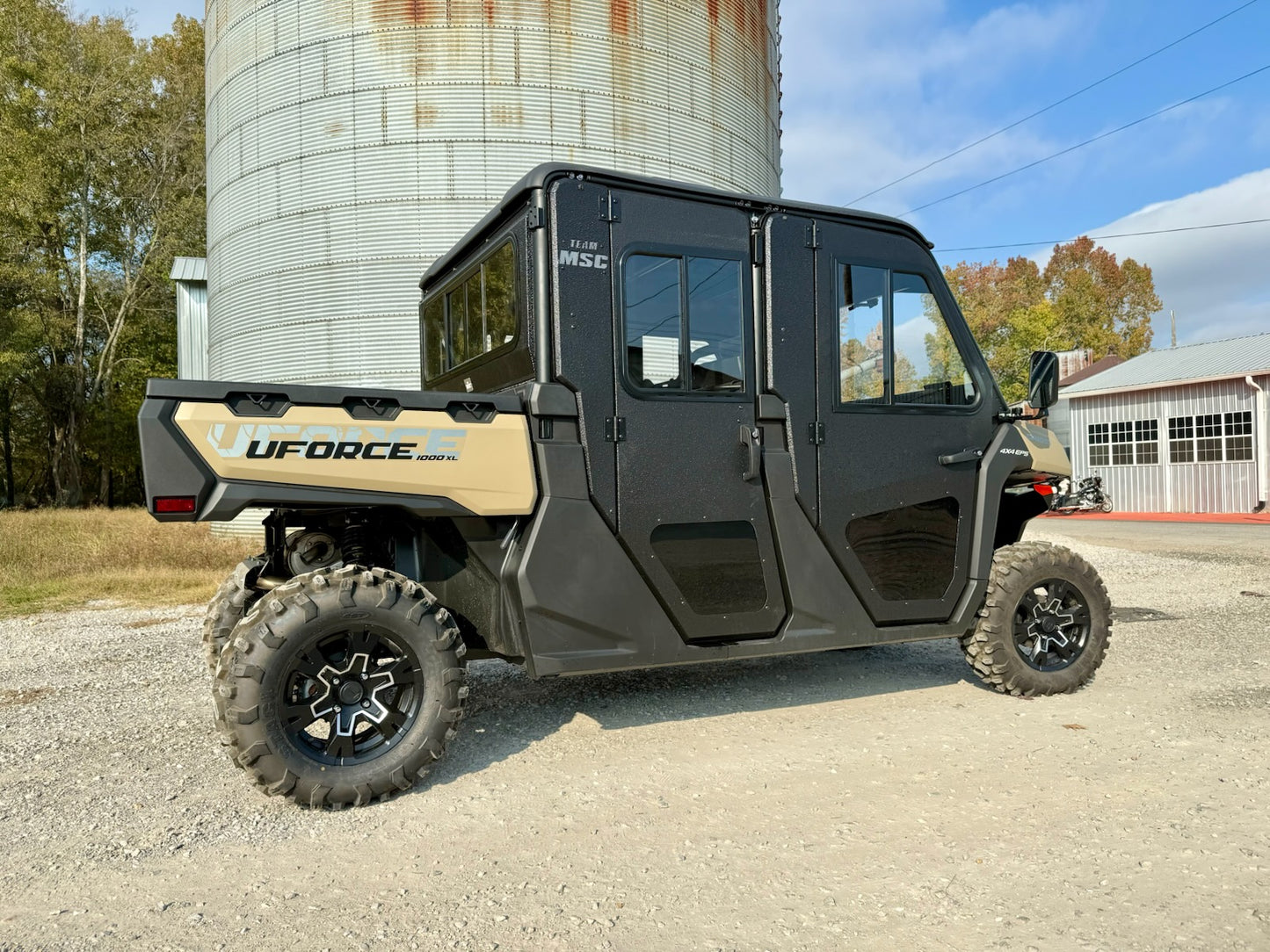 TEAM MSC - UFORCE 1000XL STEEL CAB KIT W/ GLASS WINDOWS