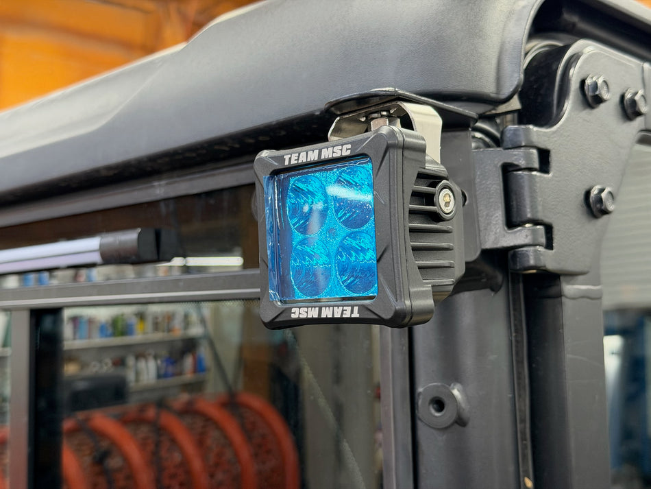 Team MSC - U10 PRO - Rear Pillar Bracket Light Pod Mounts - (PAIR)