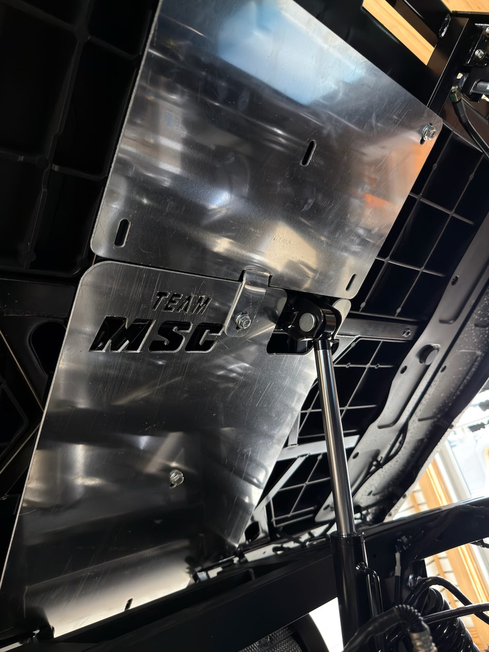 TEAM MSC - U10 PRO - UNDER BED HEAT SHIELD 1.5 - Add-On