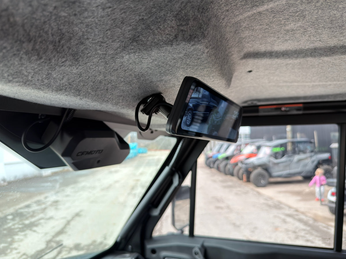 TEAM MSC - CFMOTO U10 PRO / HIGHLAND - REAR VIEW MIRROR/BACKUP CAMERA ...