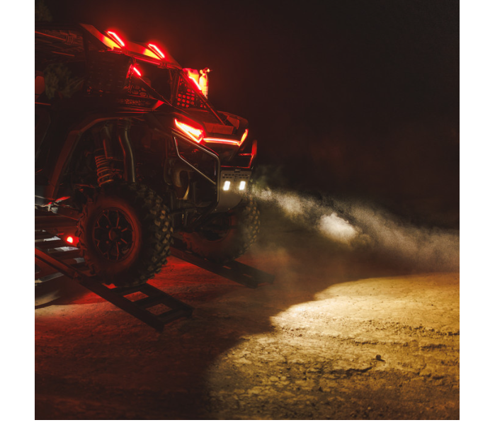 Ravek - Rear Bumper - Plug & Play Reverse LED Lighting - Polaris - RZR