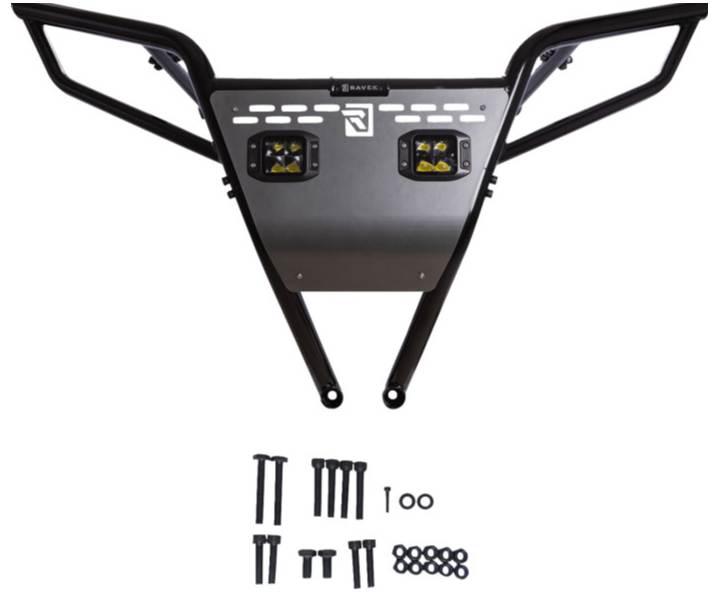 Ravek - Rear Bumper - Plug & Play Reverse LED Lighting - Polaris - RZR